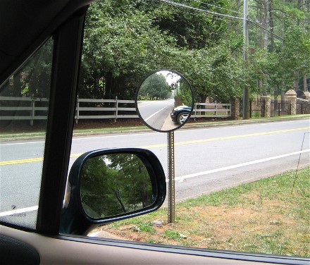 Convex Traffic safety mirrors from Reflection Products, Inc..