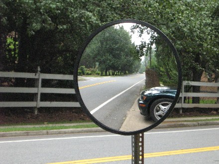 Convex Traffic safety mirrors from Reflection Products, Inc..