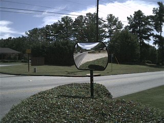 Convex Traffic safety mirrors from Reflection Products, Inc..