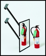 outdoor flat glass mirror with extension arm bracket